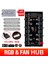 5V 3pin 5V/3 Pin Argb 4 Pin Fan Pwm Hub 1 Ila 8 Çok Yollu Splitter Pc Anakart Için LED Şerit Işık Kontrol Adaptörü Sata/4d Tarafından Desteklenmektedir (Yurt Dışından) 3