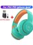 Yeşil P4 Kablosuz Kulaklıklar Bluetooth Kulaklıklar Katlanabilir Bas Stereo Kulaklık Mp3 Çalar Desteği Tf Cep Telefonu Dizüstü Tv Ps4 Ps5 (Yurt Dışından) 1