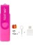 Pembe 64GB Metin Bana Yüksek Hızlı USB Flash Sürücü 16GB 32GB Pendrive 4gb 8gb 64GB USB Flash Sürücü Bilgisayar/android Telefon Için (Yurt Dışından) 1