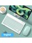 Ingilizce Açık Yeşil Tablet Kablosuz Klavye iPad Samsung Xiaomi Huawei Teclado Için Bluetooth Uyumlu Klavye ve Fare Ios Android Windows Için (Yurt Dışından) 1