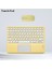 Sarı-Touchpad 10 Inç Evrensel Kablosuz Bluetooth Klavye Evrensel Bluetooth Fare iPad Android Tablet Dizüstü Akıllı Telefon (Yurt Dışından) 1