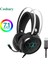 3.5mm Uzun Mikrofon Oyun Kulaklıkları 3.5mm LED Işık Kulaklık Stereo Surround Kulaklık Pc Bilgisayar Dizüstü Ps4 Için Gürültü Azaltma Mikrofon ile (Yurt Dışından) 2