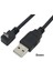 Yukarı 3m Yukarı Aşağı Sol Sağ Açılı 90 Derece USB Mikro USB Erkek - USB Erkek Veri Şarj Bağlantı Kablosu 25CM 50CM Tablet Için 5ft 1m (Yurt Dışından) 3