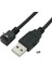 Yukarı 3m Yukarı Aşağı Sol Sağ Açılı 90 Derece USB Mikro USB Erkek - USB Erkek Veri Şarj Bağlantı Kablosu 25CM 50CM Tablet Için 5ft 1m (Yurt Dışından) 4