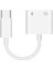 Tip-C - Tip-C Tip C Adaptör 2 In 1 Splitter Için Samsung Galaxy S21 S20 Fe Not 20 Ultra Not 10 Artı USB C - 3.5 Jack Kulaklık Ses Kablosu (Yurt Dışından) 3