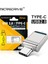 Gümüş 128GB Tip C USB 2.0 Flash Sürücü 32GB 64GB 128GB iPhone ve Android Için USB C / Usb2.0 Özel Logolu Flash Disk (Yurt Dışından) 1