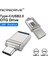 Gümüş 128GB Tip C USB 2.0 Flash Sürücü 32GB 64GB 128GB iPhone ve Android Için USB C / Usb2.0 Özel Logolu Flash Disk (Yurt Dışından) 3