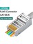 CAT5E Korumalı 50 Adet Omay Cat6/7 CAT5E RJ45 Konnektörler Geçiş Modüler Fiş Ağı Utp 3/50μ Altın Kaplama 8P8C Ethernet Kablosu Için Sıkma Ucu (Yurt Dışından) 3