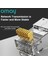 CAT5E Korumalı 50 Adet Omay Cat6/7 CAT5E RJ45 Konnektörler Geçiş Modüler Fiş Ağı Utp 3/50μ Altın Kaplama 8P8C Ethernet Kablosu Için Sıkma Ucu (Yurt Dışından) 4