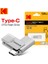 128 GB Orijinal Kodak K223C Metal USB Flash Sürücü 64 GB 128 GB Usb3.1 80 Mb/s Memory Stick Otg U Disk Mini Pendrive Tip-C Akıllı Telefon Için (Yurt Dışından) 1