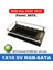 1X10 5V Rgb-Sata 12V 4P-30CM 12V 4pin Rgb Aura 5V 3 Pin Argb Rgbw Kablo Ayırıcı Hub Kılıfı W/ Bant Uzatma Kablosu Adaptörü LED Şerit Işık Pc Rgb Fan Soğutucu (Yurt Dışından) 1