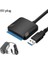 Ab Tak ile 40 cm USB 3.0 Sata 3 Adaptör Dönüştürücü Kablo Usb3.0 Sabit Disk Dönüştürücü Kablo Samsung Seagate Wd 2.5 3.5 HDD SSD Adaptörü (Yurt Dışından) 1