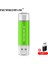 Yeşil 128 GB Pendrive 2 In 1 Otg 128 GB 64 GB 32 GB USB Flash Sürücü Gerçek Kapasite Memory Stick Kalem Sürücü U Disk Android Telefon Için Tip C Adaptör (Yurt Dışından) 1