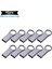 Stil 7 16 GB 10 Adet/grup Metal USB Flash Sürücü Kalem Sürücü 4 GB 8 GB 16 GB Pendrive 32 GB 64 GB Memory Stick 128 GB USB Sopa Hediye Ücretsiz Özelleştirilmiş Logo (Yurt Dışından) 1