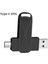 Gri 128 GB Taşınabilir Tip-C 128G Anahtar Yüksek Hızlı USB Flash Sürücü Otg Kalem Sürücü 64G USB Sopa Pendrive Flash Disk Android Pc/araba/tv Için Usb-C (Yurt Dışından) 1
