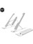 Beyaz Taşınabilir Katlanabilir Dizüstü Bilgisayar Standı Kaymaz Ayarlanabilir Masaüstü Dizüstü Bilgisayar Tutucu Dizüstü Bilgisayar Macbook Pro Air iPad Pro Için Dizüstü Standları (Yurt Dışından) 2