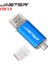 Gül Altın 64GB Çok Fonksiyonlu Metal Otg USB 3.0 Flash Disk 4g 8g 16G 32GB 64G 128G Mikro USB Kalem Sürücüler Kırmızı Tpc Memory Stick U Disk Özel Logo (Yurt Dışından) 2
