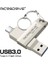 Gümüş 256GB USB 3.0 Flash Sürücüler Tip C 256GB Kalem Sürücü 128GB 64GB Cle USB Memory Stick Cihazı Flash Disk On Key 3. 0 (Yurt Dışından) 1