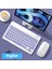 Ingilizce Mor Tablet Kablosuz Klavye iPad Samsung Xiaomi Huawei Teclado Için Bluetooth Uyumlu Klavye ve Fare Ios Android Windows Için (Yurt Dışından) 1