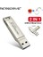 Gümüş 128GB Mini Tip C 3.0flash Sürücü 2'si 1 Arada Su Geçirmez Memory Stick 128G 64GB Flip USB Stick Pendrive 256GB Harici Depolama Dizüstü Bilgisayar Için (Yurt Dışından) 1