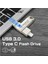 Gümüş 64GB Tip C 2'si 1 Arada USB 3.0 Flash Sürücü Otg Yüksek Hızlı Kalem Sürücü 64GB Mikro USB Çubuk Harici Depolama (Yurt Dışından) 4