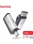 Sdddc2 128GB 100% Sandisk USB C 128GB Sdddc2 Extreme Type-C Usb3.1 32GB Çift Otg USB Flash Sürücü 64GB Kalem Sürücüleri 256GB 150M/S Mini Pendrive (Yurt Dışından) 3