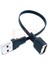 Af-Af 0.5m 5cm 10CM USB 2.0 A Erkek - Dişi 90 Açılı Uzatma Adaptör Kablosu Usb2.0 Erkek - Dişi Sağ/sol/aşağı/yukarı Siyah Kablo Kablosu (Yurt Dışından) 5