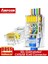 CAT5E 3u 100 Adet Ampcom RJ45 Modüler Fiş, Cat6 CAT5E Ağ Konnektörleri Üzerinden Geçiş Utp 3/50μ Altın Kaplama 8P8C Ethernet Kablosu Için Sıkma Ucu (Yurt Dışından) 3