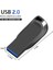 2.0-Siyah 32GB Yeni USB Pendrive 2.0 Yüksek Hızlı USB Flash Sürücü 128GB 64GB 32GB 16GB 8gb 2.0 Flash Pendrive 64GB 128GB Metal 2.0 Çubuk Kalem Sürücü (Yurt Dışından) 1
