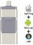 Gümüş 64GB USB Flash Sürücü Pendrive iPhone 6/6s/6plus/7/7plus/8/x Usb/otg/lightning 32G 64GB Kalem Sürücü Ios Harici Depolama Aygıtları Için (Yurt Dışından) 1