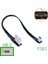 AMRI-V3LE 1m Mini USB B Tipi 5pin Erkek Yukarı Aşağı Sol Sağ Açılı 90 Derece USB 2.0 Erkek Veri Kablosu (Yurt Dışından) 4