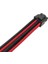 Sarı 600MM Winkool Modüler Psu Bireysel Pcı-E 8pin (6+2p) Erkek Tipi 3/4 Kollu Kablo Yalnızca Corsair Psu Sf Serisi Için (Yurt Dışından) 4