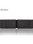Siyah Mini Katlanır Bluetooth Klavye Şarj Edilebilir Kablosuz Klavye Taşınabilir, Mac/ios, Windows, Android Akıllı Telefon, Tablet, Dizüstü Bilgisayar Için (Yurt Dışından) 1