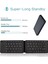 Siyah Mini Katlanır Bluetooth Klavye Şarj Edilebilir Kablosuz Klavye Taşınabilir, Mac/ios, Windows, Android Akıllı Telefon, Tablet, Dizüstü Bilgisayar Için (Yurt Dışından) 4