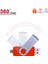 Beyaz 128GB USB 2.0 Flash Sürücü Akıllı Telefon Otg 4gb 8gb 16GB 32GB 64GB Pendrive 3 In 1 USB Memory Stick Flash Sürücü (10 Adetten Fazla Ücretsiz Logo) (Yurt Dışından) 3