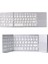 Gümüş Gri Yeni Katlanır Bluetooth Klavye Ios Android Windows Ipad Tablet Macbook Mobil Akıllı Telefon Için Kablosuz Katlanabilir Dokunmatik Tuş Takımı (Yurt Dışından) 1