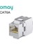 CAT.6A 5 Adet RJ45 Cat8 Aletsiz Stp Korumalı Keystone Jack Modülü, Kendinden Kilitleme Cat7 CAT6A Cat6 CAT5E Çinko Alaşım Ağ Çoğaltıcı Adaptörü (Yurt Dışından) 1