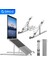 Pom Standı Orıco Katlanabilir Dizüstü Bilgisayar Standı Tutucu Yükseltici Taşınabilir Ayarlanabilir Alüminyum Dizüstü Bilgisayar Standı Bilgisayar MacBook Tabletler Için 7 Açı Standı (Yurt Dışından) 2