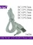 25X07-DÜZ SIYAH-0.25M 2m 1m USB Dc 3.5*1.35MM 2.0*0.6mm 2.5*0.7mm 4.0*1.7mm 5.5*2.1mm 5.5*2.5mm Fiş Dc 5V 2A Jack Güç Uzatma Kablosu Konektörü (Yurt Dışından) 1
