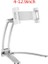 4-12.9 Inç Gümüş Duvar Masası Tablet Standı Dijital Mutfak Tablet Tutacağı Standı Metal Braket Akıllı Telefonlar Tutucular 4-12.9 Inç Genişlik Tablet Için Fit (Yurt Dışından) 1