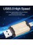 Gümüş 64GB Wansenda Otg USB Flash Sürücü 2'si 1 Arada Tip C USB 3.0 Kalem Sürücü 512GB 256GB 128GB 64GB 32GB Yüksek Hızlı Pendrive USB Bellek Çubuğu (Yurt Dışından) 5