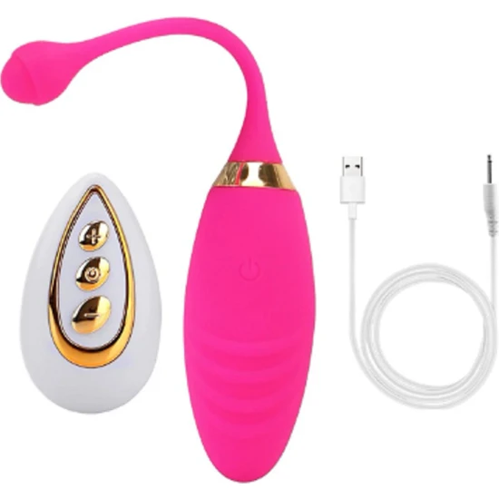 Drlove Uzaktan Kumandalı Güçlü Titreşimli Giyilebilir Pembe Anal Ve Vajinal Plug Vibratör