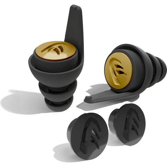 Dynamic Ear Filter Uyku için Kulak Tıkacı -25 dB Tıbbi Kalite Patentli Membran Filtre, 4 Boyut Tıpa