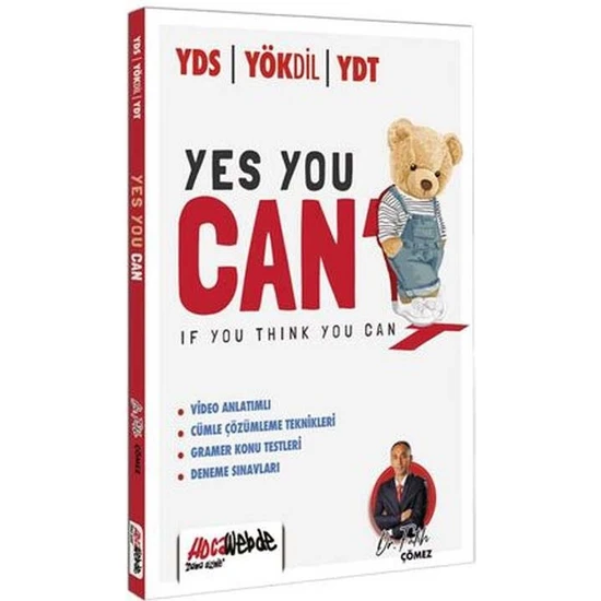 Hocawebde Yayınları 2024 YDS YÖKDİL YDT Yes You Can