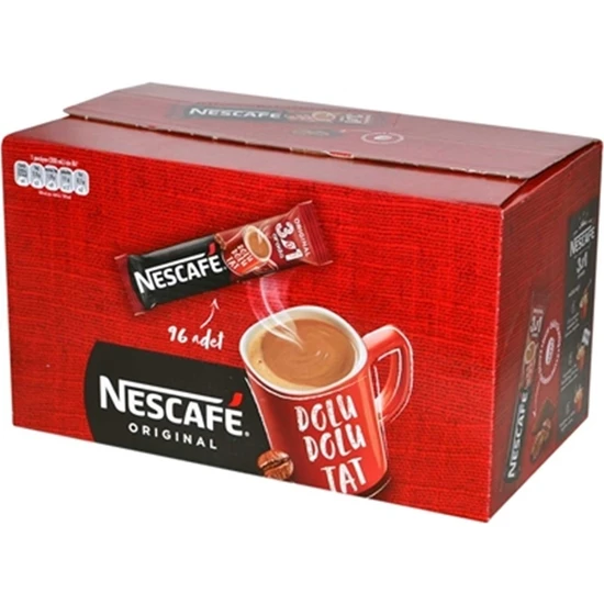 Nescafe 3'ü 1 Original 17,5 Gr. 96'lı Paket