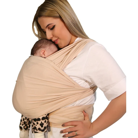 Kycbaby Bebek Sling Kanguru Esnek Wrap Sling Bebek Taşıma Şalı %100 Pamuk Sertifikalı Sling