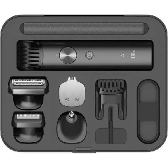 Xiaomi Grooming Kit Pro Siyah Tıraş Makinesi Erkek Bakım Seti Hızlı Şarj ve Tamamen Yıkanabilir