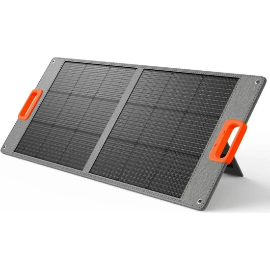 Teksan Go On 100W Taşınabilir Güneş Paneli, Katlanır Monokristal Solar Panel, 11 Farklı Bağlantı Ucu ile Birlikte