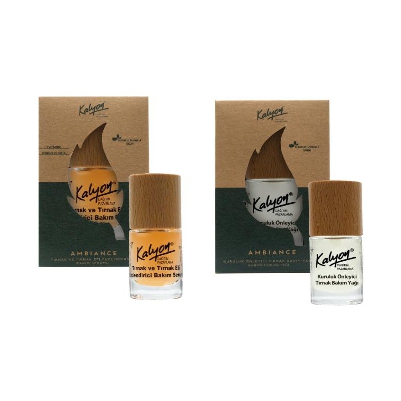Kalyon Bitkisel Kuruluk Önleyici Tırnak Bakım Yağı 11 ml - Tırnak ve Tırnak Eti Güçlendirici Bakım Serumu 11 ml