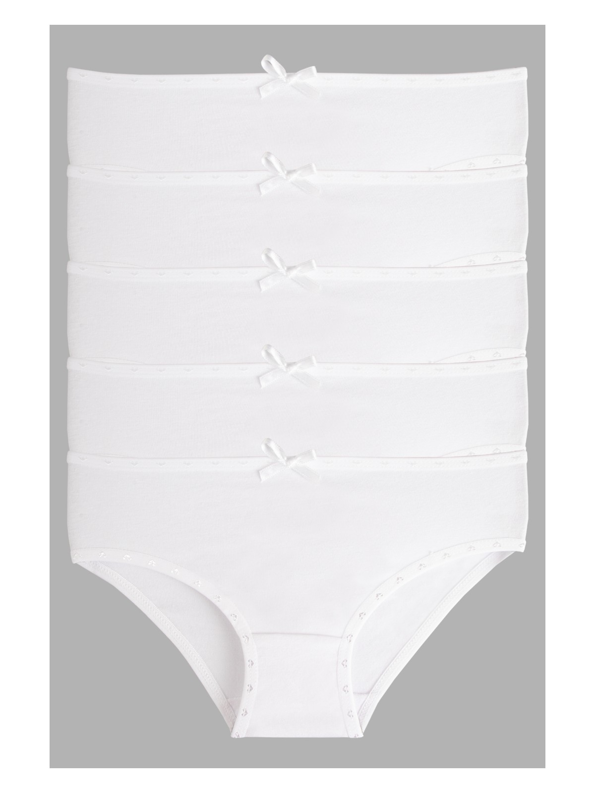 Nicoletta Kız Çocuk Külot 5'li Likralı Somon - Görsel 3